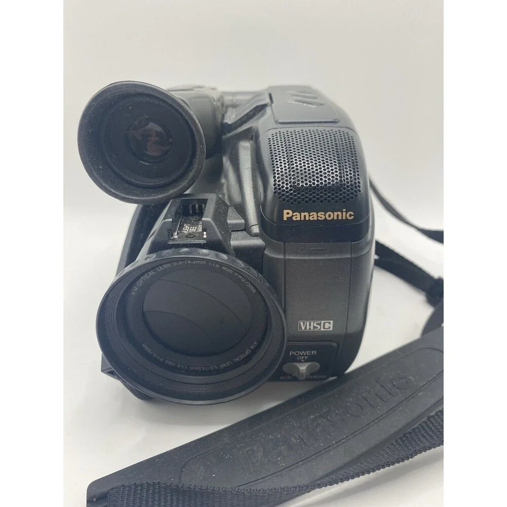 Panasonic Palmcorder IQ VHS-C Camcorder Video Camera Untested Parts/Repair